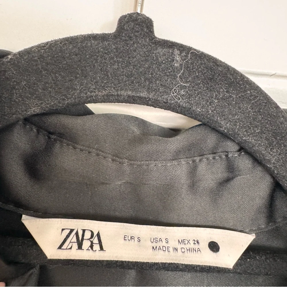Zara Sequin Button Down - Picture 3 of 4